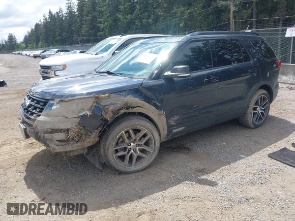 2017 Ford Explorer Sport z VIN 1FM5K8GT4HGA62529, wystawiony jako IAAI lot #42251372 z przebiegiem 75 099 mil mil oraz . Historia ofert i sprzedaży dostępna na DreamBid. Obrazek 16.