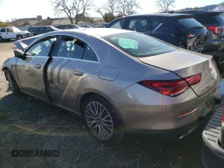 2020 Mercedes-Benz CLA with VIN WDD5J4GB7LN039439, listed as a Copart auction lot 36752503 with 0 mi miles. Bid and sale history available at carsss.com. Image 2.