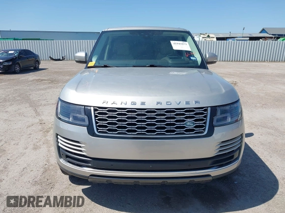 2019 Land Rover Range Rover with VIN SALGS2RE9KA520688, listed as a IAAI auction lot 41941073 with 59,782 mi miles and . Bid and sale history available at DreamBid. Image 12.