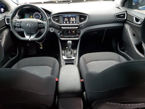 2018 Hyundai Ioniq Hybrid SEL with VIN KMHC75LCXJU090646, listed as a Copart auction lot 44461775 with 40,700 mi miles and Salvage Title. Bid and sale history available at carsss.com. Image 8.