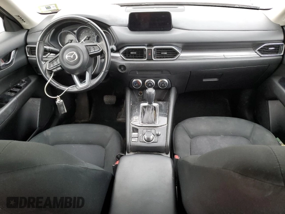2019 Mazda CX-5 Sport with VIN JM3KFBBM5K0525696, listed as a Copart auction lot 49621595 with 87,536 mi miles and Salvage Title. Bid and sale history available at DreamBid. Image 8.