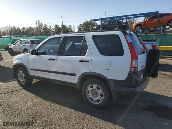 2006 Honda CR-V LX with VIN JHLRD68566C026837, listed as a Copart auction lot 52237995 with 131,151 mi miles and Clean Title. Bid and sale history available at carsss.com. Image 2.