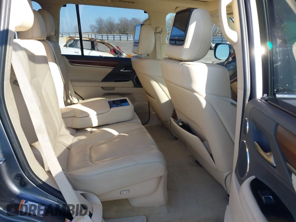 2019 Lexus LX 570 with VIN JTJHY7AX2K4285065, listed as a IAAI auction lot 41483475 with 82,388 mi miles and . Bid and sale history available at DreamBid. Image 8.
