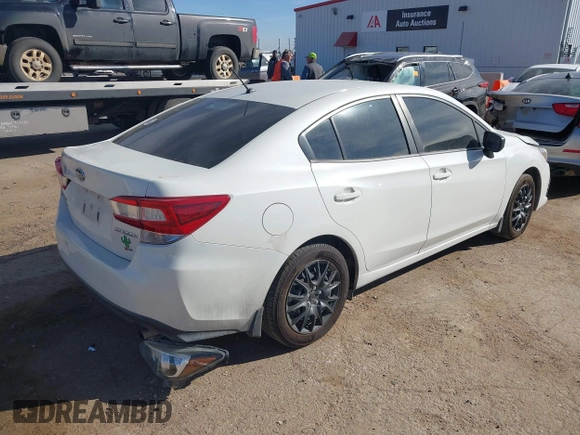 2020 Subaru Impreza with VIN 4S3GKAB67L3609167, listed as a IAAI auction lot 41488542 with 82,418 mi miles and . Bid and sale history available at DreamBid. Image 4.