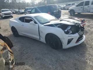 2018 Chevrolet Camaro 2SS with VIN 1G1FH1R77J0126746, listed as a Copart auction lot 43130395 with 87,593 mi miles and Salvage title. Bid and sale history available at DreamBid. Image 4.