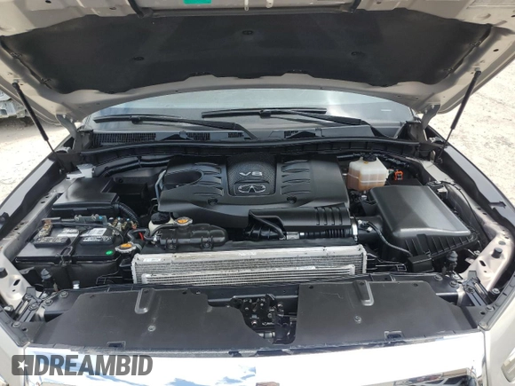 2019 Infiniti QX80 LUXE with VIN JN8AZ2NE2K9229566, listed as a Copart auction lot 71170974 with 58,629 mi miles and Salvage Title. Bid and sale history available at carsss.com. Image 12.