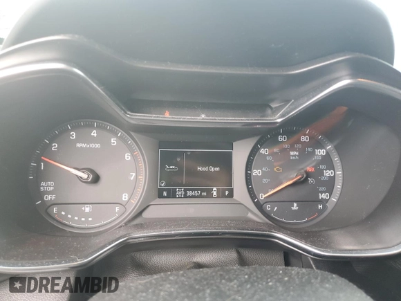 2021 Chevrolet TrailBlazer LT with VIN KL79MRSLXMB115977, listed as a Copart auction lot 55130945 with 38,457 mi miles and Salvage Title. Bid and sale history available at DreamBid. Image 9.