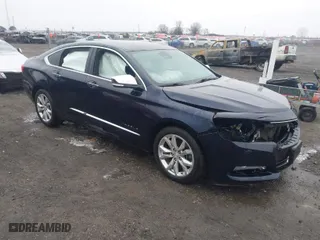 2016 Chevrolet Impala LTZ with VIN 2G1145S38G9203336, listed as a IAAI auction lot 41542998 with 112,557 mi miles. Bid and sale history available at carsss.com. Image 1.