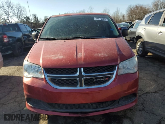 2013 Dodge Grand Caravan SE with VIN 2C4RDGBG3DR561545, listed as a Copart auction lot 48870525 with Not Provided miles and Clean Title. Bid and sale history available at DreamBid. Image 5.