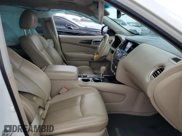 2014 Nissan Pathfinder S with VIN 5N1AR2MM5EC730331, listed as a Copart auction lot 60221925 with 115,015 mi miles and Salvage title. Bid and sale history available at DreamBid. Image 7.