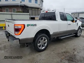 2021 Ford F-150 XL with VIN 1FTFX1E85MKD62166, listed as a Copart auction lot 79425944 with 52,130 mi miles and Salvage title. Bid and sale history available at DreamBid. Image 3.