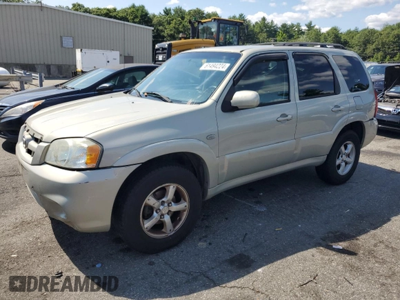 2005 Mazda Tribute i with VIN 4F2YZ92Z55KM53695, listed as a Copart auction lot 61494224 with 144,911 mi miles and Salvage Title. Bid and sale history available at carsss.com. Image 1.