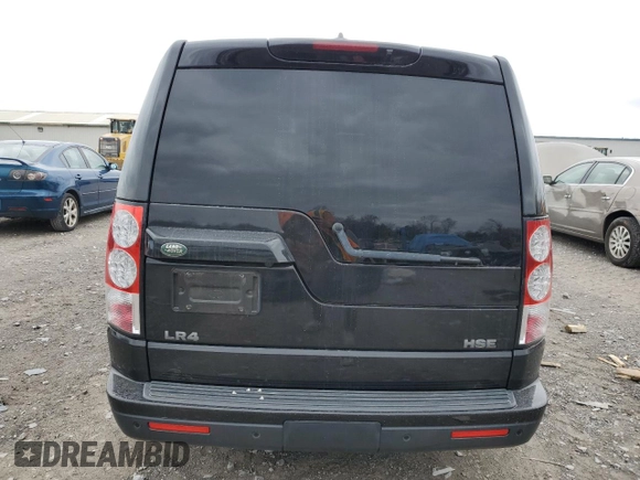 2011 Land Rover LR4 HSE with VIN SALAG2D47BA557860, listed as a Copart auction lot 49500905 with 181,922 mi miles and Clean title. Bid and sale history available at DreamBid. Image 6.