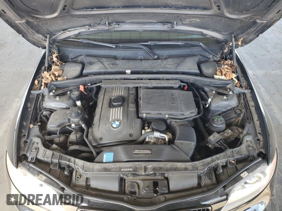 2010 BMW 1 Series 135i with VIN WBAUC7C56AVK81196, listed as a Copart auction lot 52442875 with 108,987 mi miles and Clean Title. Bid and sale history available at carsss.com. Image 11.