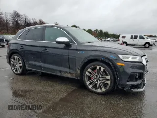 2018 Audi SQ5 Premium Plus with VIN WA1A4AFY0J2098216, listed as a Copart auction lot 51594094 with 78,398 mi miles and Salvage Title. Bid and sale history available at DreamBid. Image 4.