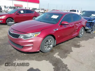 2017 Kia Optima LX 1.6T with VIN 5XXGT4L19HG126532, listed as a IAAI auction lot 41899304 with 130,739 mi miles. Bid and sale history available at carsss.com. Image 2.