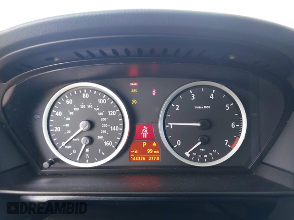 2004 BMW 5 Series 530i with VIN WBANA73544B807017, listed as a IAAI auction lot 42025096 with 144,326 mi miles and . Bid and sale history available at carsss.com. Image 7.