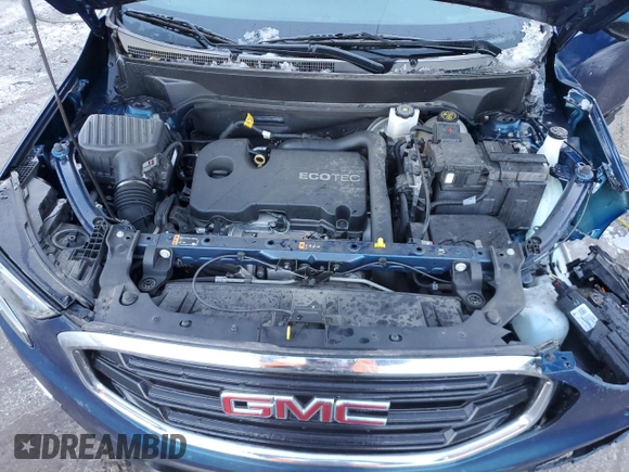 2020 GMC Terrain SLE with VIN 3GKALTEVXLL309519, listed as a Copart auction lot 45784245 with 13,841 mi miles and Salvage Title. Bid and sale history available at DreamBid. Image 12.