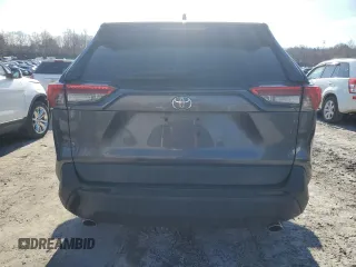 2019 Toyota RAV4 XLE Premium with VIN JTMA1RFV7KD028589, listed as a Copart auction lot 47376815 with 0 mi miles and Salvage Title. Bid and sale history available at carsss.com. Image 6.