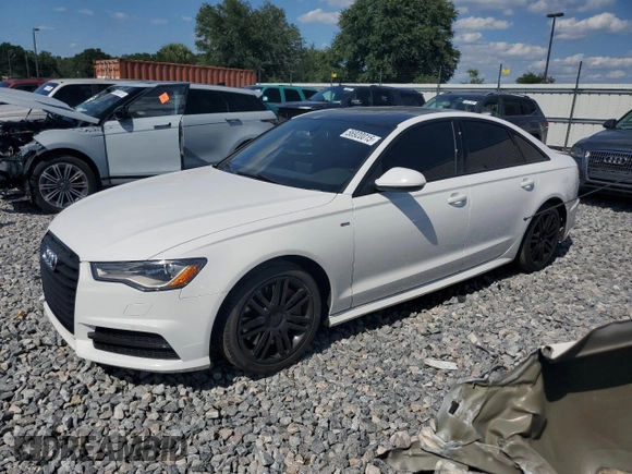 2016 Audi A6 Premium with VIN WAUFFAFCXGN186074, listed as a Copart auction lot 56920015 with 124,382 mi miles and Salvage title. Bid and sale history available at DreamBid. Image 1.