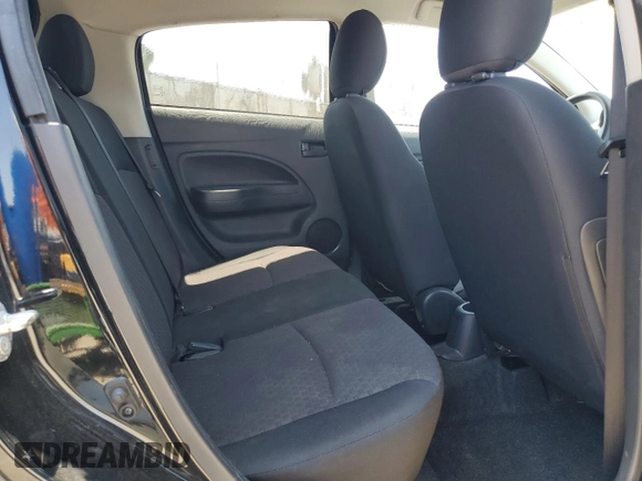 2017 Mitsubishi Mirage ES with VIN ML32A3HJ0HH020706, listed as a Copart auction lot 61858925 with 66,898 mi miles and Salvage title. Bid and sale history available at DreamBid. Image 10.