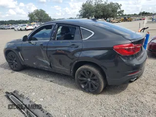 2015 BMW X6 sDrive35i with VIN 5UXKU0C58F0F92052, listed as a Copart auction lot 68066104 with 92,058 mi miles and Salvage Title. Bid and sale history available at carsss.com. Image 2.