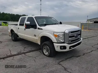 2015 Ford F-250 Lariat with VIN 1FT7W2BT5FEA55975, listed as a Copart auction lot 58673455 with 126,119 mi miles and Salvage title. Bid and sale history available at DreamBid. Image 13.