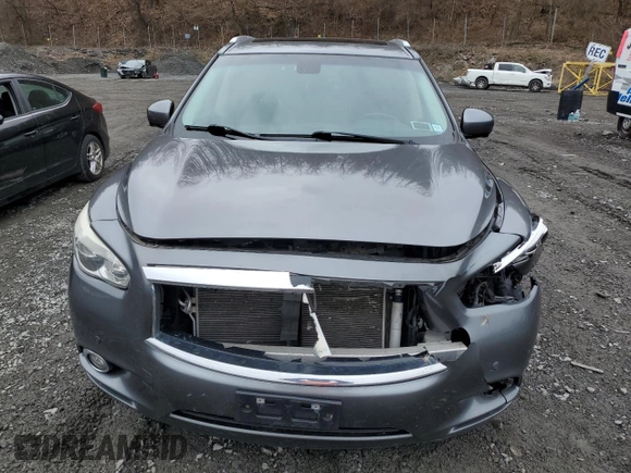 2015 Infiniti QX60 z VIN 5N1AL0MM8FC525142, wystawiony jako Copart lot #51963805 z przebiegiem 172 860 mil mil oraz Szkody całkowita. Historia ofert i sprzedaży dostępna na DreamBid. Obrazek 5.
