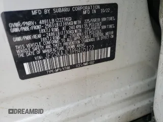 2023 Subaru Forester Sport with VIN JF2SKAJC1PH405122, listed as a Copart auction lot 44442615 with 89,717 mi miles and Salvage Title. Bid and sale history available at carsss.com. Image 13.