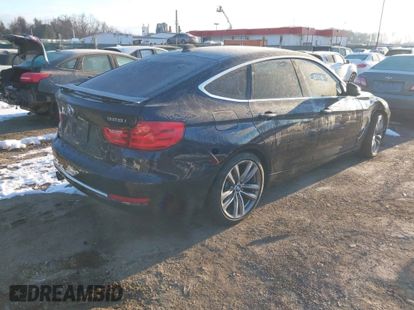 2016 BMW 3 Series 328i xDrive with VIN WBA8Z5C57GG500619, listed as a IAAI auction lot 41287768 with 62,326 mi miles and . Bid and sale history available at carsss.com. Image 4.
