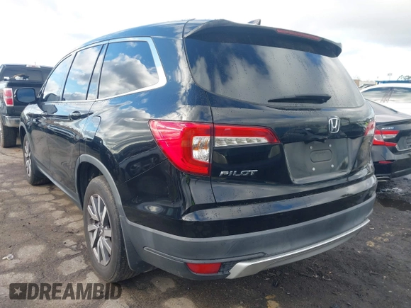 2019 Honda Pilot EX-L with VIN 5FNYF5H51KB013763, listed as a IAAI auction lot 41711089 with 79,651 mi miles and . Bid and sale history available at DreamBid. Image 3.