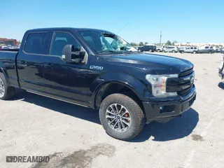 2018 Ford F-150 XL with VIN 1FTFW1EG9JFC63669, listed as a IAAI auction lot 41748012 with 143,584 mi miles. Bid and sale history available at carsss.com. Image 1.