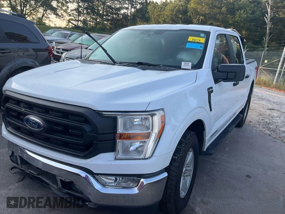 2022 Ford F-150 XL with VIN 1FTFW1ED8NFC41240, listed as a IAAI auction lot 42792652 with 46,947 mi miles and . Bid and sale history available at DreamBid. Image 12.