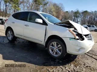 2012 Nissan Rogue SL with VIN JN8AS5MTXCW283691, listed as a Copart auction lot 48220665 with 225,438 mi miles and Salvage Title. Bid and sale history available at DreamBid. Image 4.