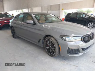 2021 BMW 5 Series 530e with VIN WBA13AG04MCF36168, listed as a IAAI auction lot 42256325 with 71,211 mi miles and . Bid and sale history available at DreamBid. Image 1.
