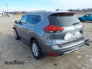 2017 Nissan Rogue SV with VIN KNMAT2MV9HP537448, listed as a IAAI auction lot 41609222 with 71,971 mi miles. Bid and sale history available at carsss.com. Image 3.
