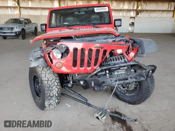 2012 Jeep Wrangler Unlimited Call of Duty MW3 with VIN 1C4BJWFGXCL225459, listed as a Copart auction lot 60699895 with 98,196 mi miles and Salvage title. Bid and sale history available at DreamBid. Image 5.