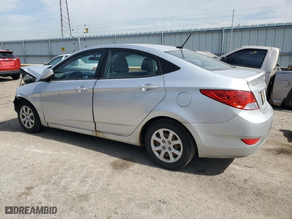 2013 Hyundai Accent GLS with VIN KMHCT4AE1DU444326, listed as a Copart auction lot 50710825 with 113,667 mi miles and Salvage Title. Bid and sale history available at carsss.com. Image 2.