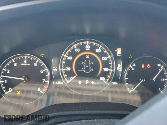 2024 Mazda CX-50 S Premium with VIN 7MMVABDM5RN211173, listed as a Copart auction lot 47625005 with 11,428 mi miles and Salvage Title. Bid and sale history available at DreamBid. Image 9.