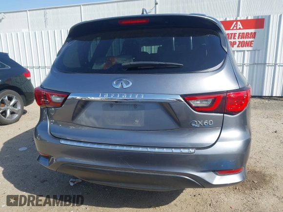 2018 Infiniti QX60 with VIN 5N1DL0MM5JC527646, listed as a IAAI auction lot 41824068 with 116,934 mi miles and . Bid and sale history available at DreamBid. Image 17.