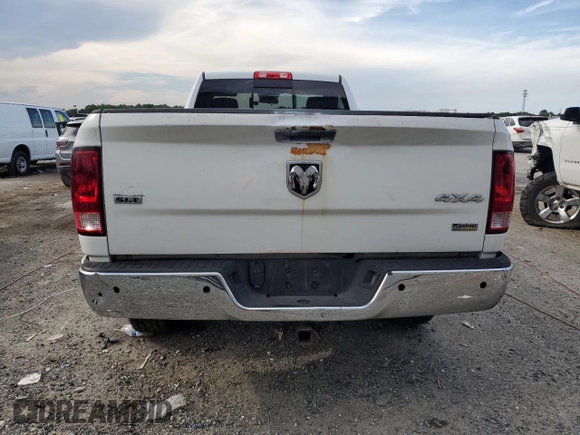 2013 Ram 1500 SLT z VIN 3C6JR7EP9DG528945, wystawiony jako Copart lot #57065605 z przebiegiem 148 498 mil mil oraz Czysty tytuł • Clean title. Historia ofert i sprzedaży dostępna na DreamBid. Obrazek 6.