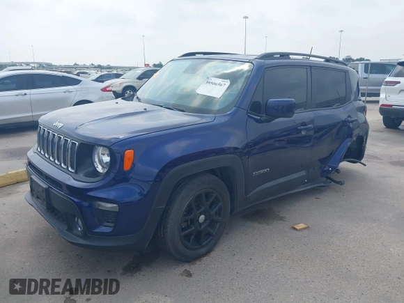 2020 Jeep Renegade Latitude with VIN ZACNJABB0LPL01306, listed as a IAAI auction lot 39506567 with 92,748 mi miles and . Bid and sale history available at DreamBid. Image 20.