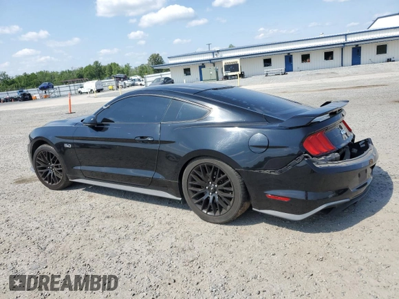 2018 Ford Mustang GT with VIN 1FA6P8CF5J5164892, listed as a Copart auction lot 54906985 with 60,632 mi miles and Salvage title. Bid and sale history available at DreamBid. Image 2.