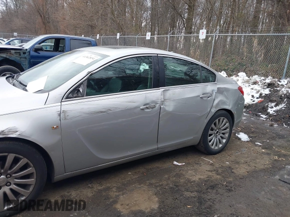 2011 Buick Regal CXL RL2 with VIN W04GP5EC4B1008636, listed as a IAAI auction lot 41362854 with 93,109 mi miles. Bid and sale history available at carsss.com. Image 6.