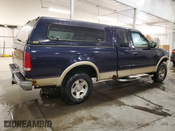 1999 Ford F-150 XL with VIN 2FTRX18L1XCA21529, listed as a Copart auction lot 45508675 with 258,940 mi miles and Salvage Title. Bid and sale history available at carsss.com. Image 3.