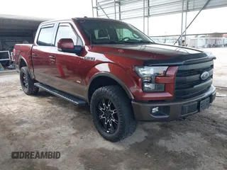 2015 Ford F-150 XLT with VIN 1FTEW1EG9FKE15735, listed as a IAAI auction lot 42102887 with 182,194 mi miles and . Bid and sale history available at DreamBid. Image 1.