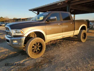 2016 Ram 2500 Laramie with VIN 3C6UR5FL8GG203317, listed as a Copart auction lot 47223325 with 213,723 mi miles and Salvage Title. Bid and sale history available at carsss.com. Image 1.