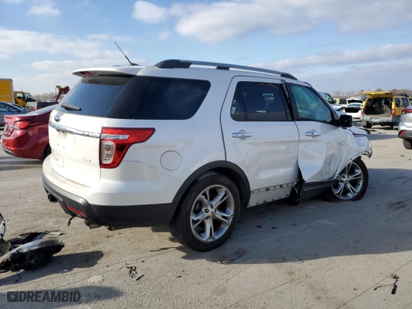 2013 Ford Explorer Limited with VIN 1FM5K8F86DGB04643, listed as a Copart auction lot 82849314 with 154,364 mi miles and Clean Title. Bid and sale history available at carsss.com. Image 3.