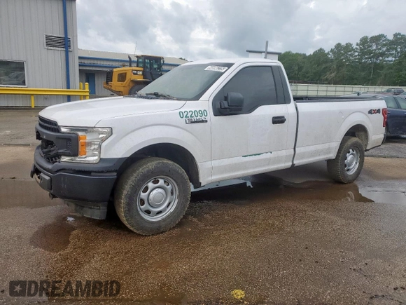 2018 Ford F-150 XL with VIN 1FTMF1EB1JKF31357, listed as a Copart auction lot 58896235 with Not provided miles and Clean title. Bid and sale history available at DreamBid. Image 1.