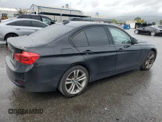 2016 BMW 3 Series 328i with VIN WBA8E9C54GK643818, listed as a Copart auction lot 49185345 with 124,775 mi miles and Salvage Title. Bid and sale history available at DreamBid. Image 3.